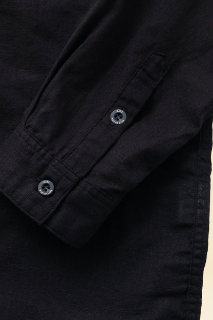 Rats Piece Dyed Shirt - Black -Rats - URAHARA