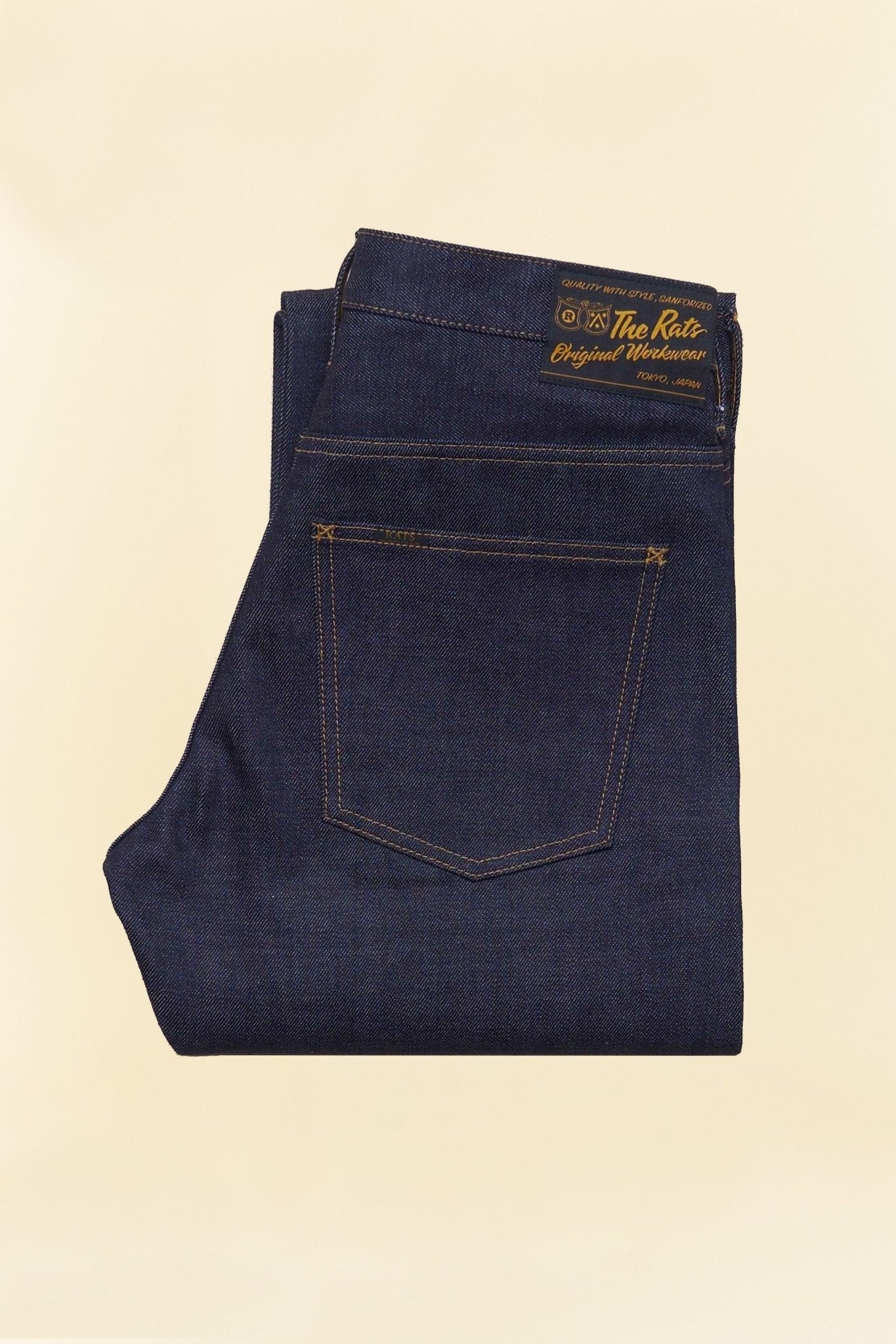 Rats Rigid 13.5oz Selvedge Denim Pants -Rats - URAHARA