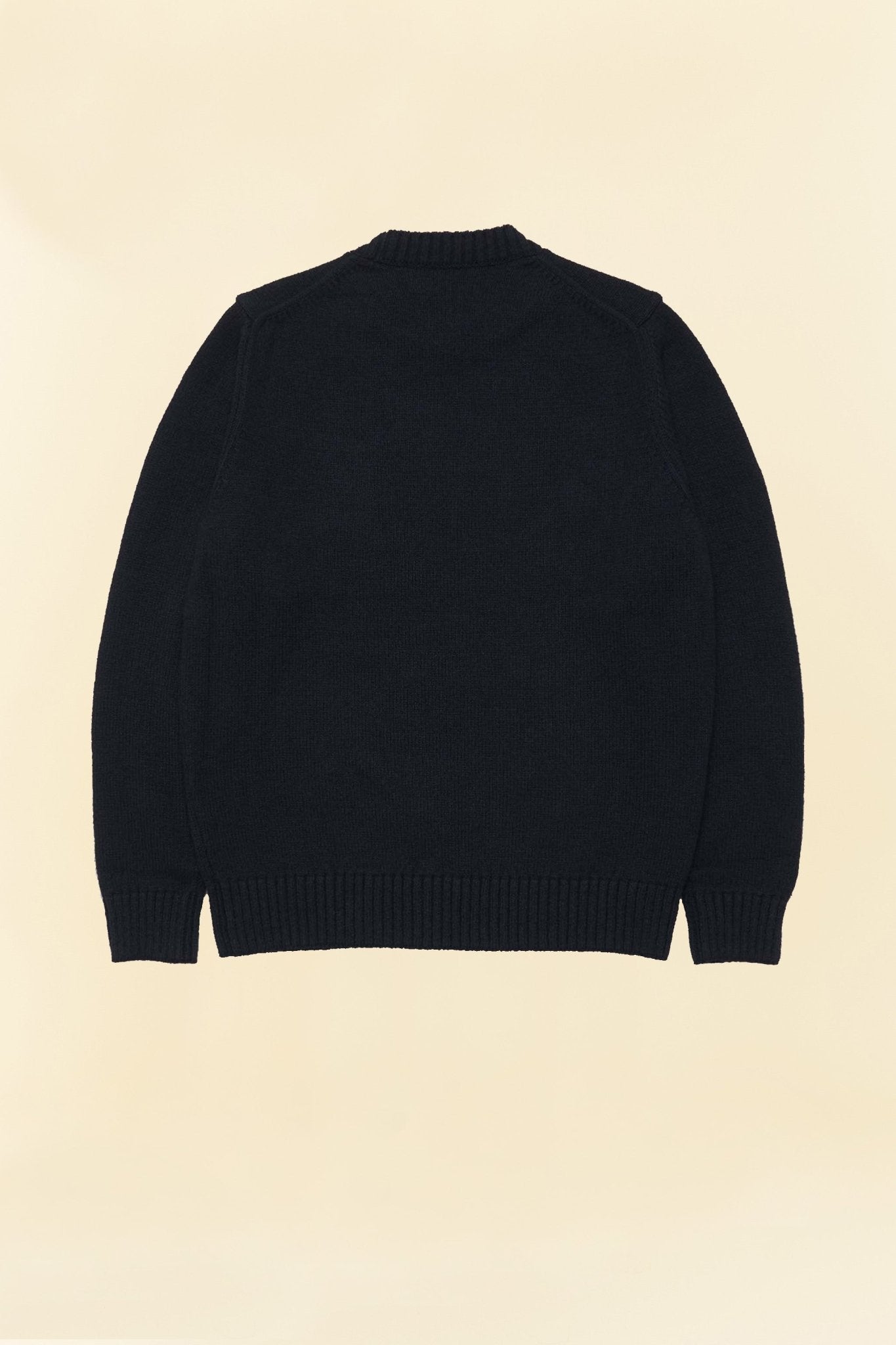 Rats Summer Cotton Knit Sweatshirt - Black -Rats - URAHARA