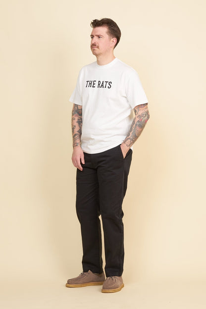 Rats "The Rats" Short Sleeve Tee - White -Rats - URAHARA