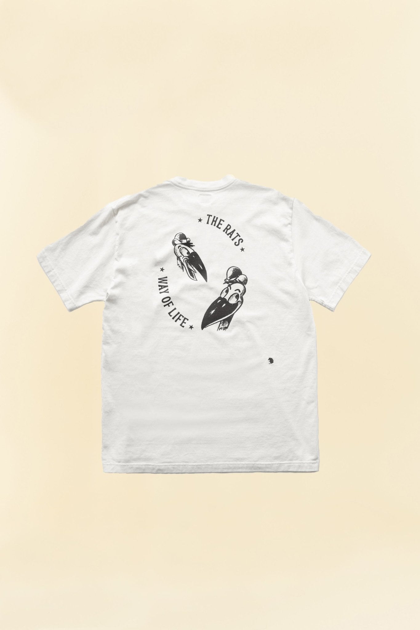 Rats "The Rats" Short Sleeve Tee - White -Rats - URAHARA