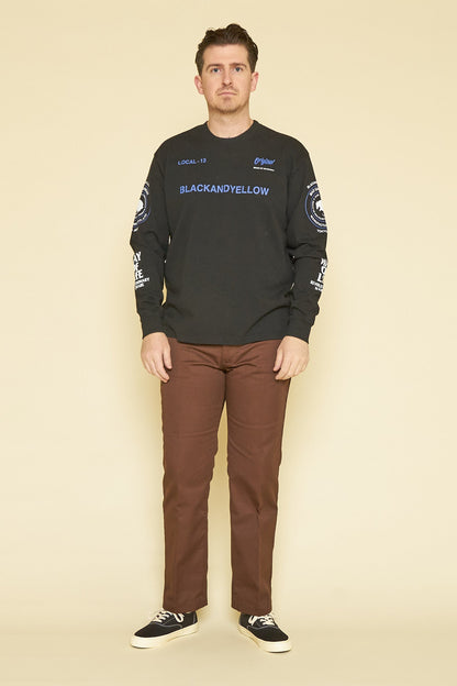 Rats Two Wheel Long Sleeve - Black / Blue -Rats - URAHARA