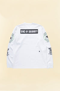 Rats Two Wheel Long Sleeve - White / Green -Rats - URAHARA