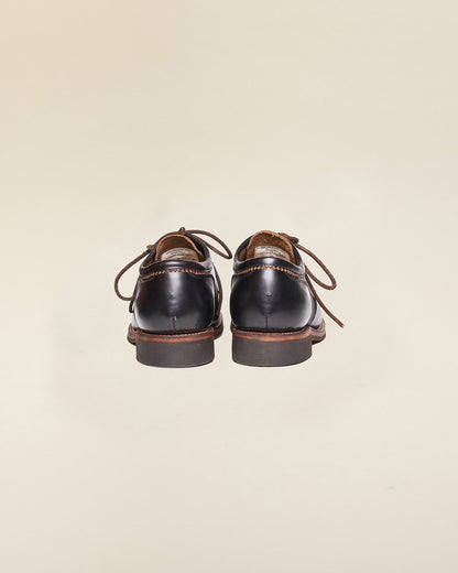 Rolling Dub Trio Coupen Low Moc Toe Boot - Oil Black Chromexcel -Rolling Dub Trio - URAHARA