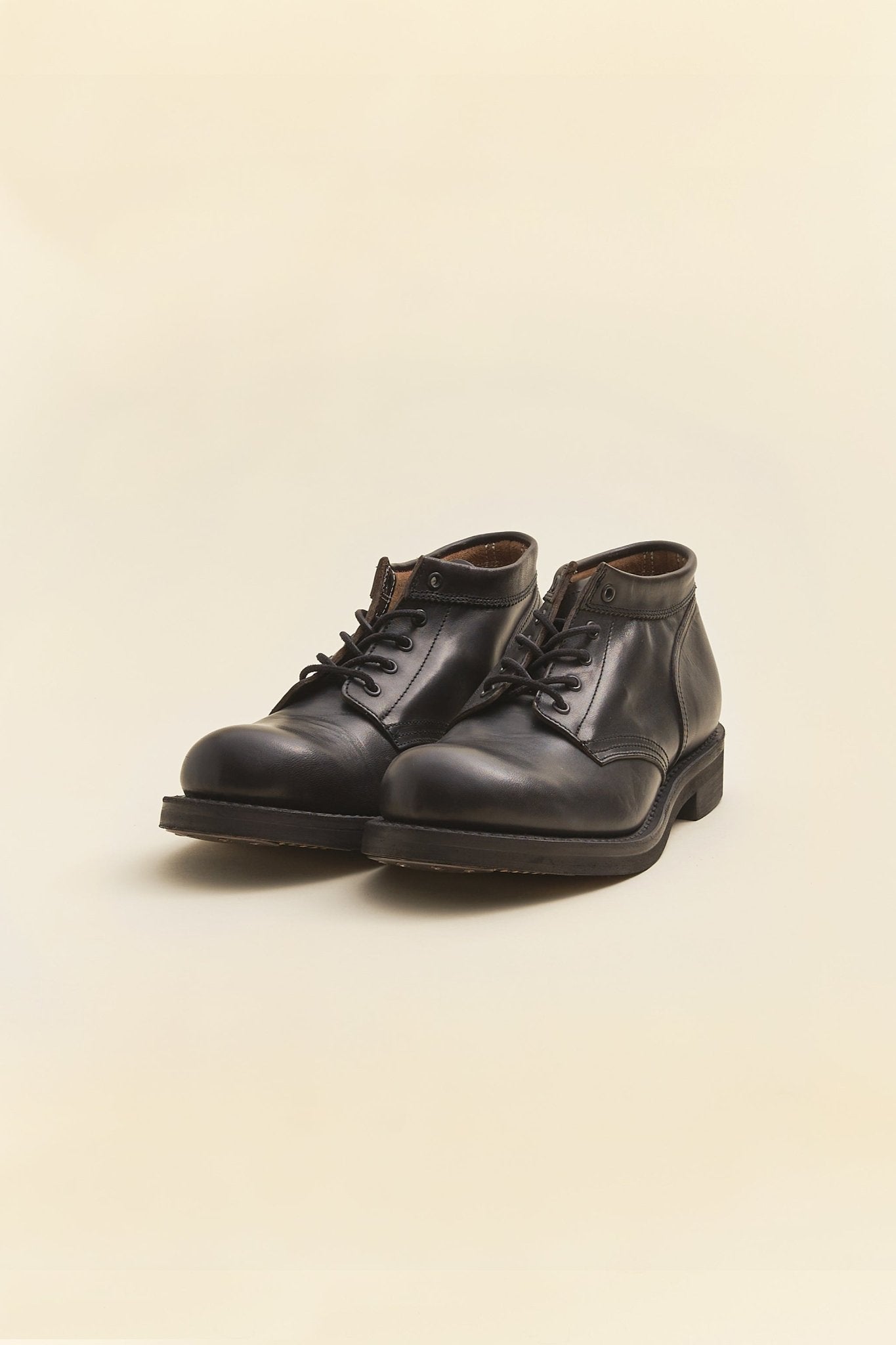 Rolling Dub Trio Coupen Mid-Cut Boot - Horse All Black -Rolling Dub Trio - URAHARA