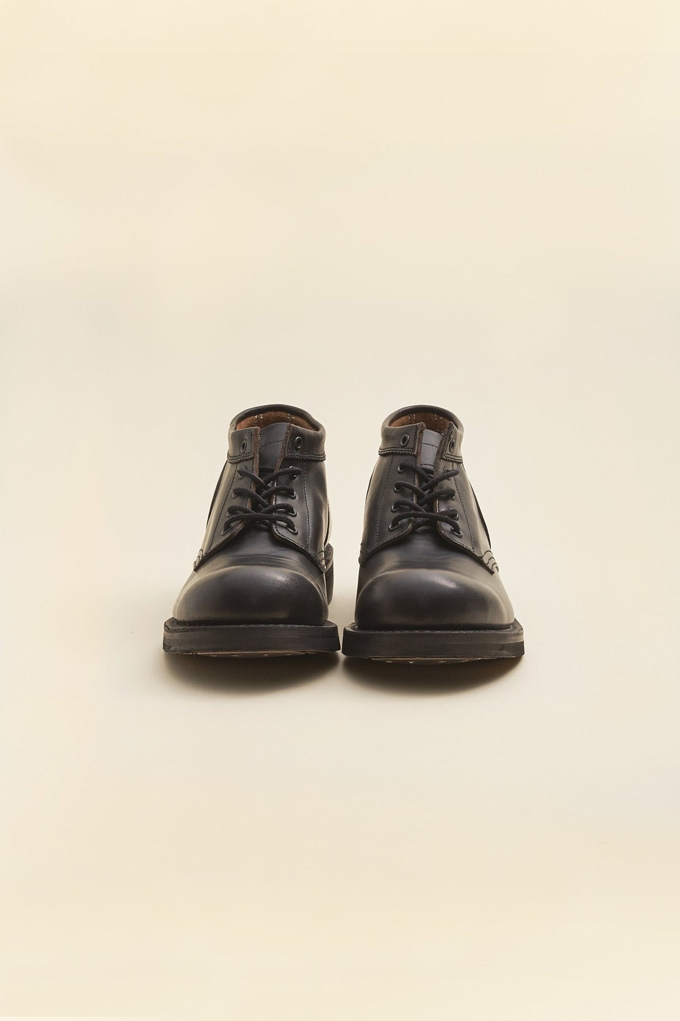 Rolling Dub Trio Coupen Mid-Cut Boot - Horse All Black -Rolling Dub Trio - URAHARA