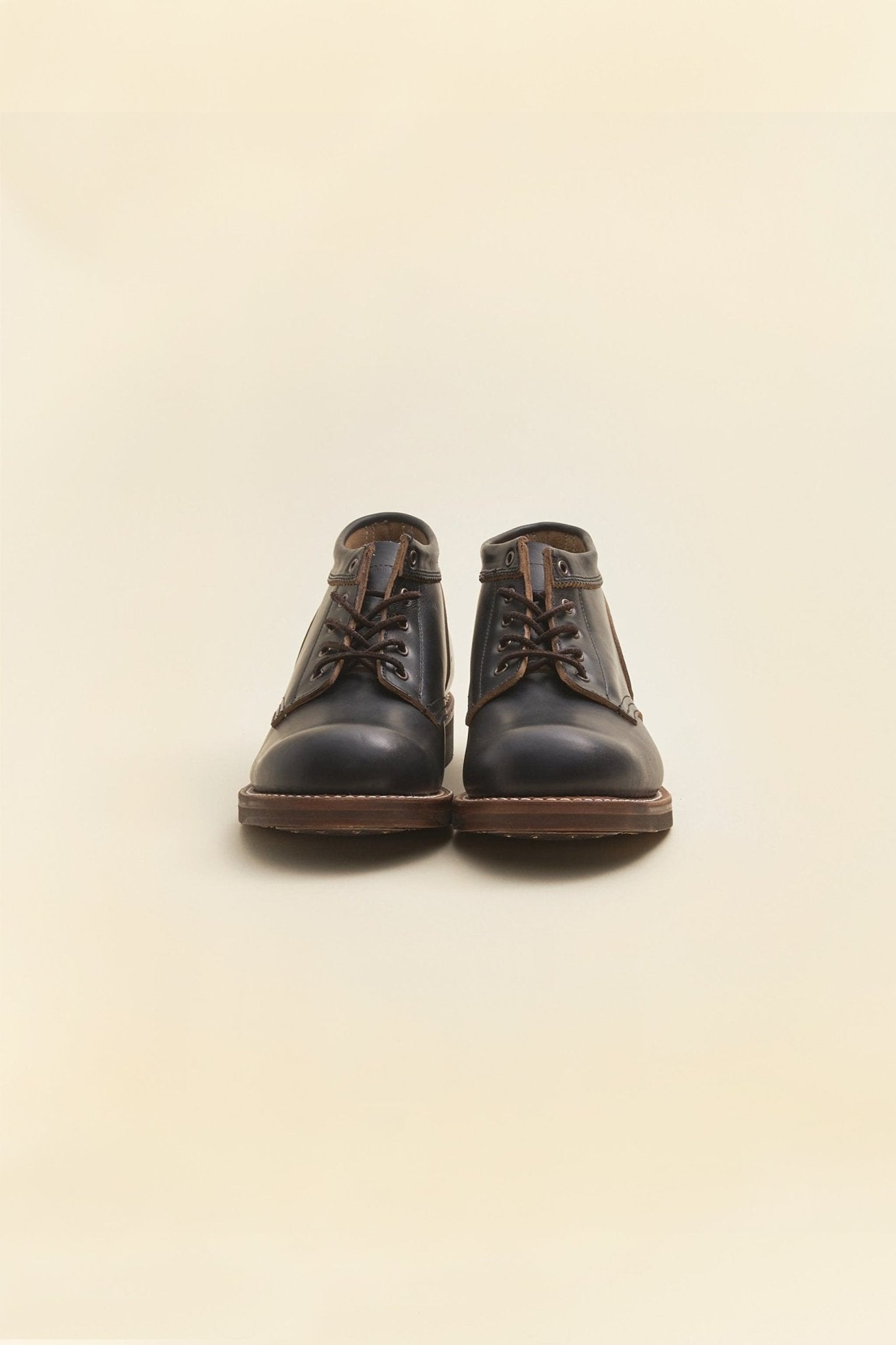 Rolling Dub Trio Coupen Mid-Cut Boot - Oil Black Chromexcel -Rolling Dub Trio - URAHARA