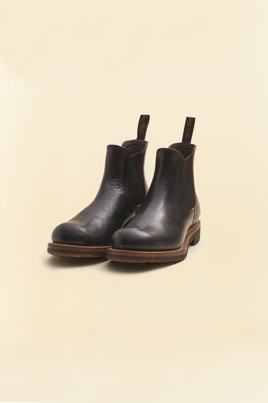 Rolling Dub Trio Stan Boot - Oil Black Chromexcel -Rolling Dub Trio - URAHARA