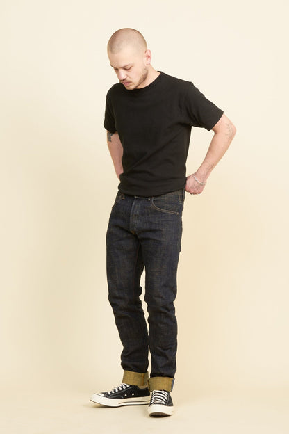 Tanuki 15oz "Soga" High Rise Tapered Selvedge Jeans -Tanuki - URAHARA