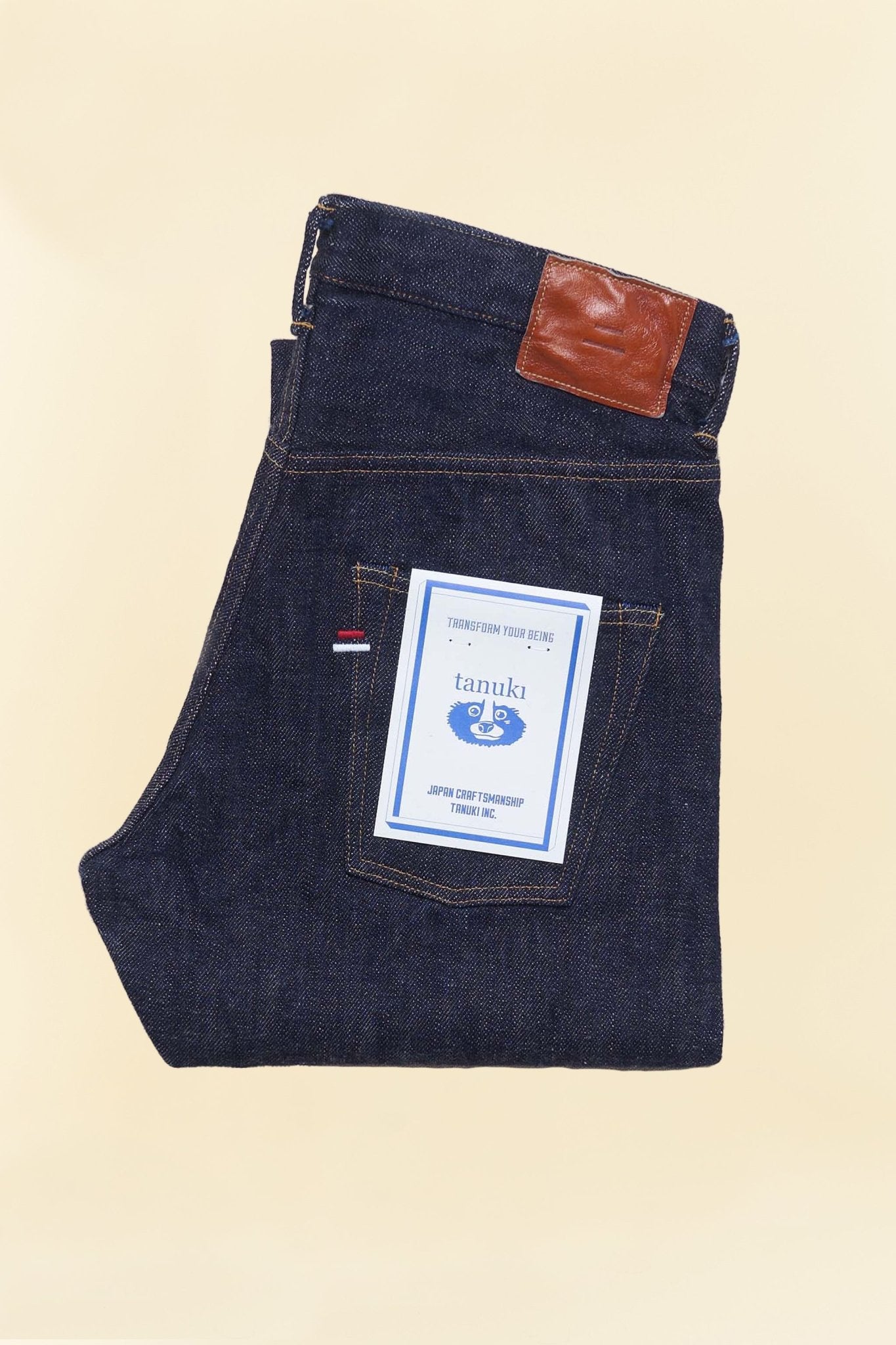 Tanuki 18.7oz MIHT 'Miyabi' High Rise Tapered Selvedge Denim -Tanuki - URAHARA