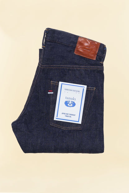 Tanuki 18.7oz MIHT 'Miyabi' High Rise Tapered Selvedge Denim -Tanuki - URAHARA