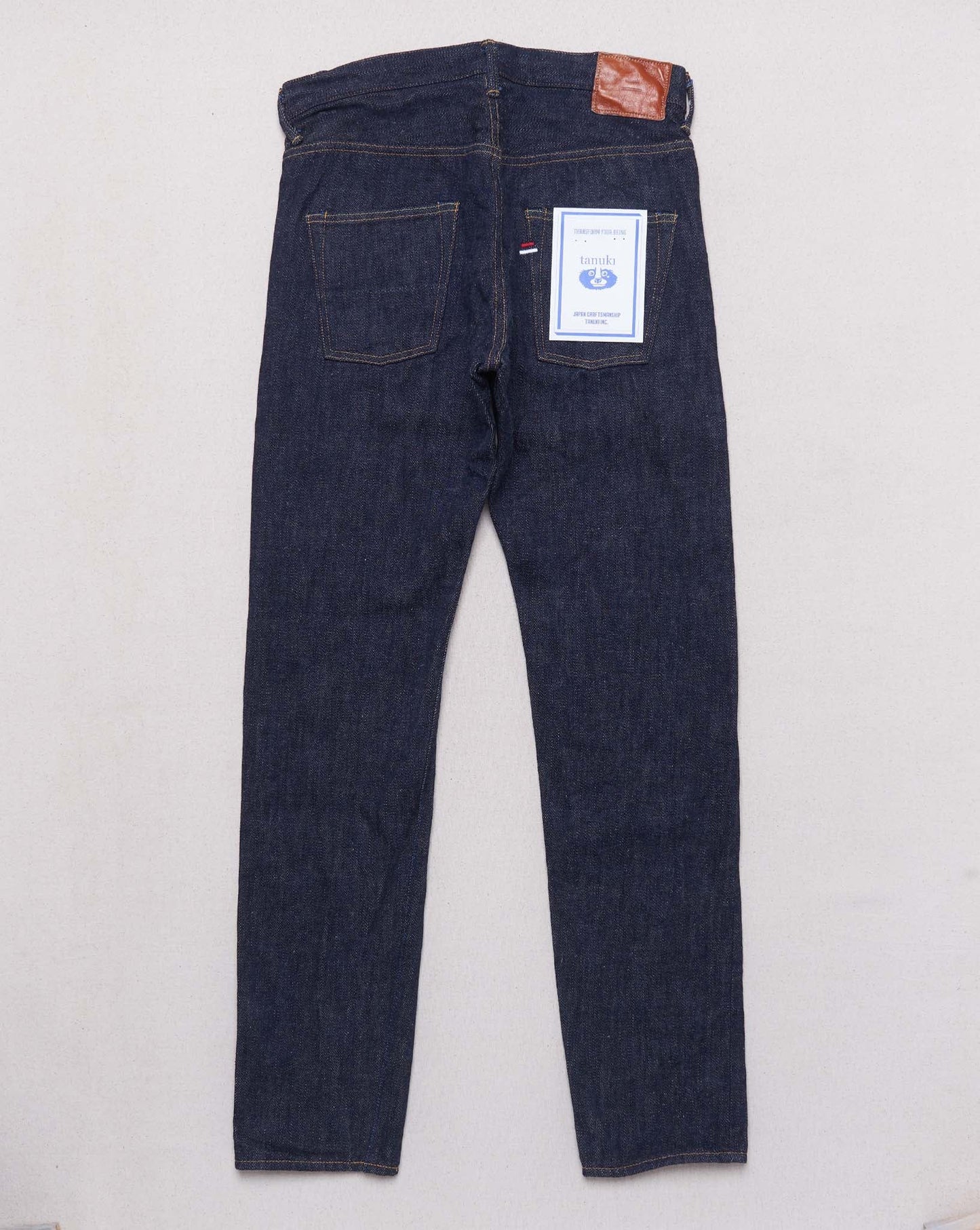 Tanuki 18.7oz MIHT 'Miyabi' High Rise Tapered Selvedge Denim -Tanuki - URAHARA