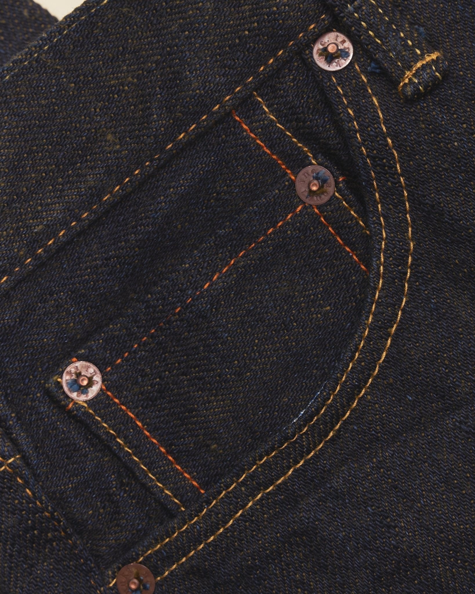 Tanuki 19.5oz HKR 'Heavy Kusaki' Regular Selvedge Denim -Tanuki - URAHARA