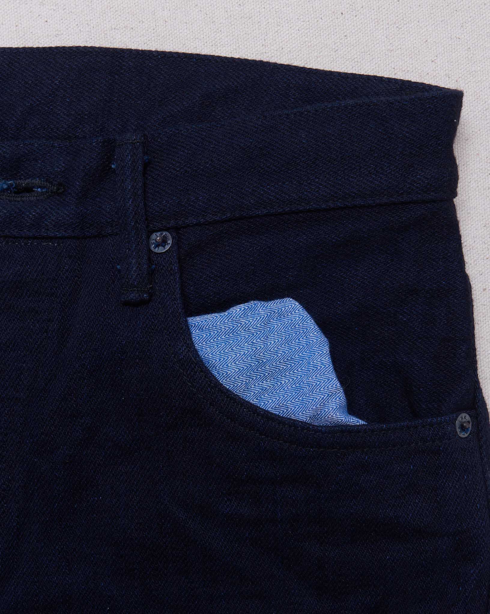 Tanuki 19oz SHT 'Sizima' High Rise Tapered Selvedge Denim -Tanuki - URAHARA