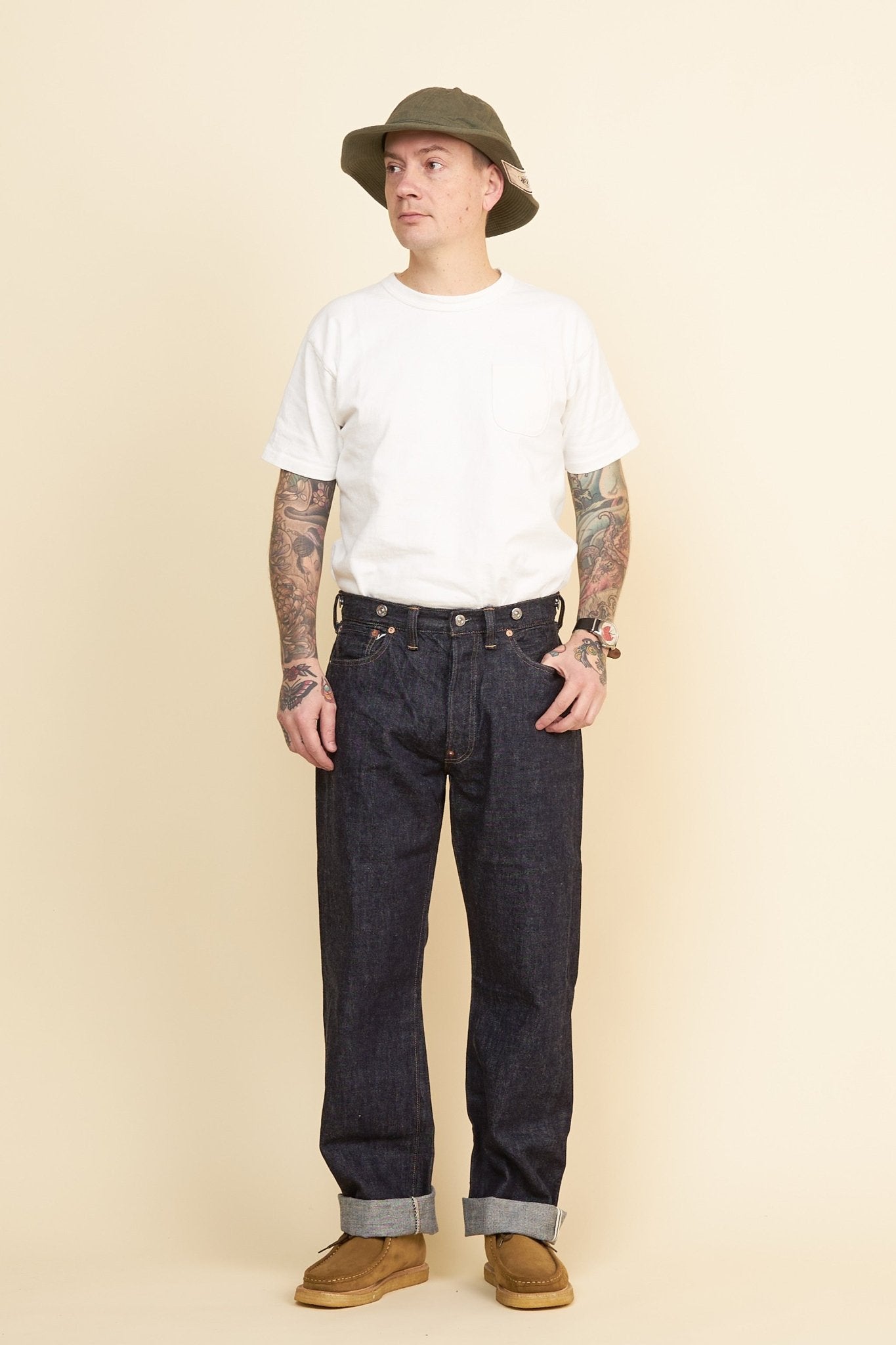 TCB Jeans 20's Straight Selvedge Denim - 12.5oz -TCB Jeans - URAHARA