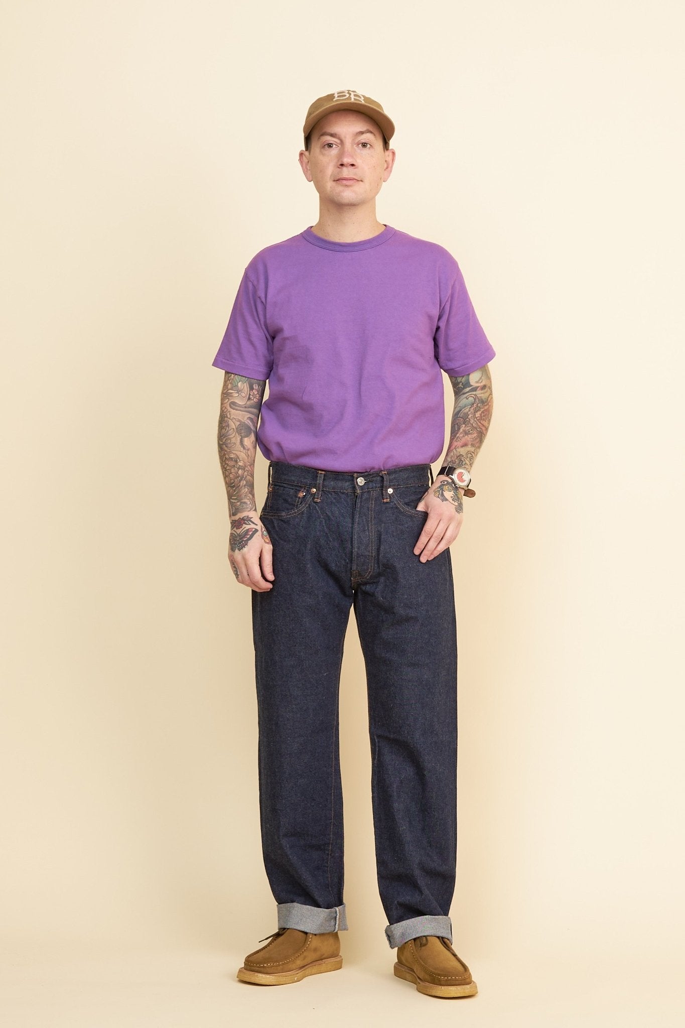 TCB Jeans 60's XX Medium Rise Tapered Denim - 13oz -TCB Jeans - URAHARA