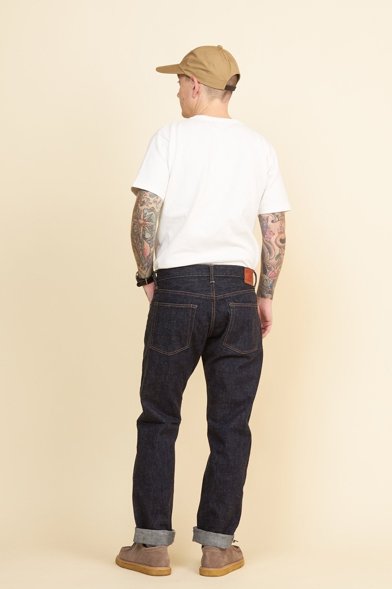 TCB Jeans Slim T 50's XX Medium Rise Slim-Tapered Denim - 13.5oz -TCB Jeans - URAHARA