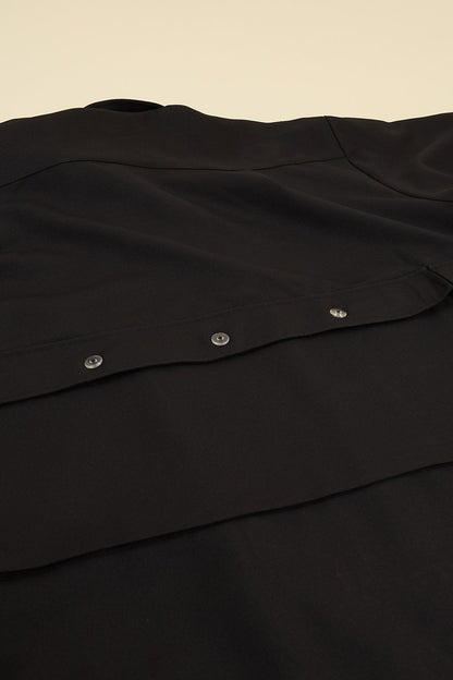 TENBOX D.D. Overshirt - Black -Tenbox - URAHARA