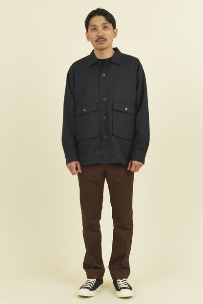 TENBOX D.D. Overshirt - Black -Tenbox - URAHARA