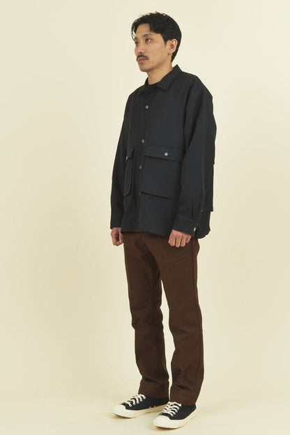 TENBOX D.D. Overshirt - Black -Tenbox - URAHARA