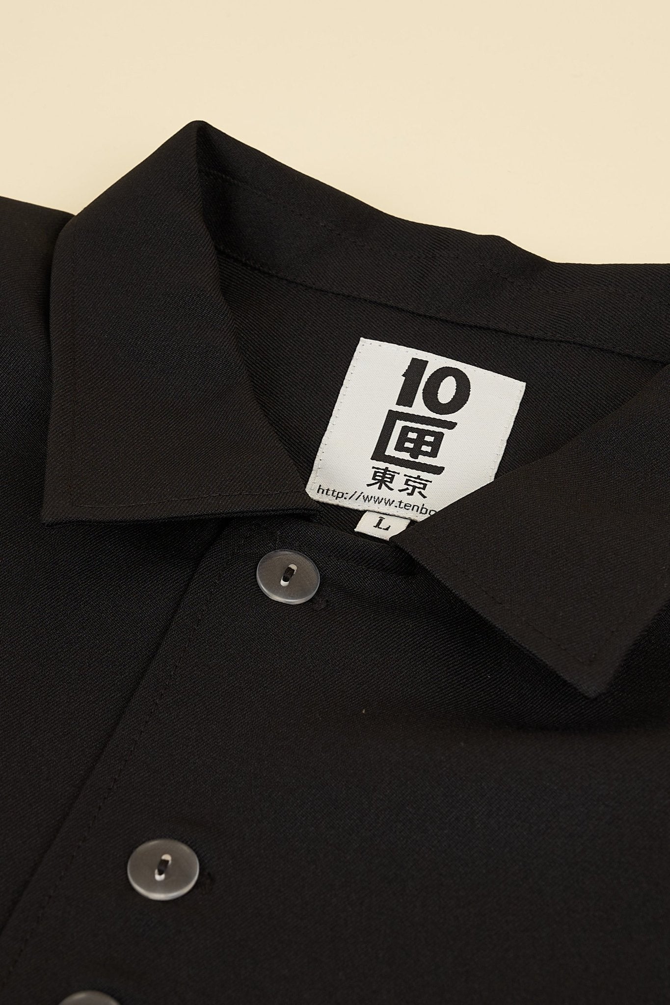 TENBOX D.D. Overshirt - Black -Tenbox - URAHARA