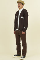 TENBOX El Prado Cardigan - Brown -Tenbox - URAHARA