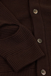TENBOX El Prado Cardigan - Brown -Tenbox - URAHARA