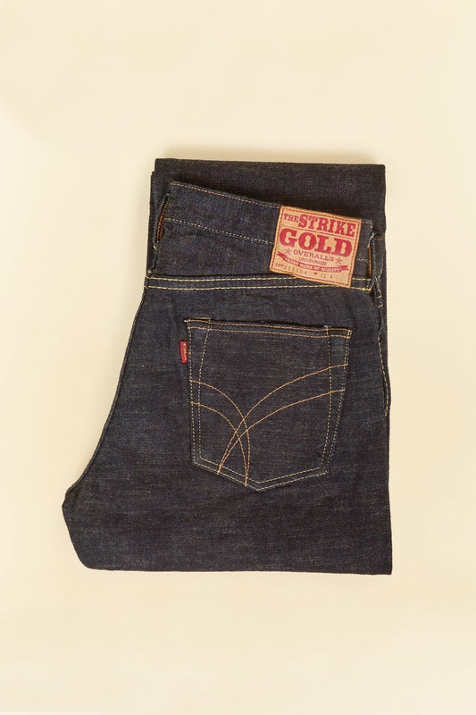 The Strike Gold 'Classic Series' 15oz Relaxed Tapered Selvedge Jeans -The Strike Gold - URAHARA