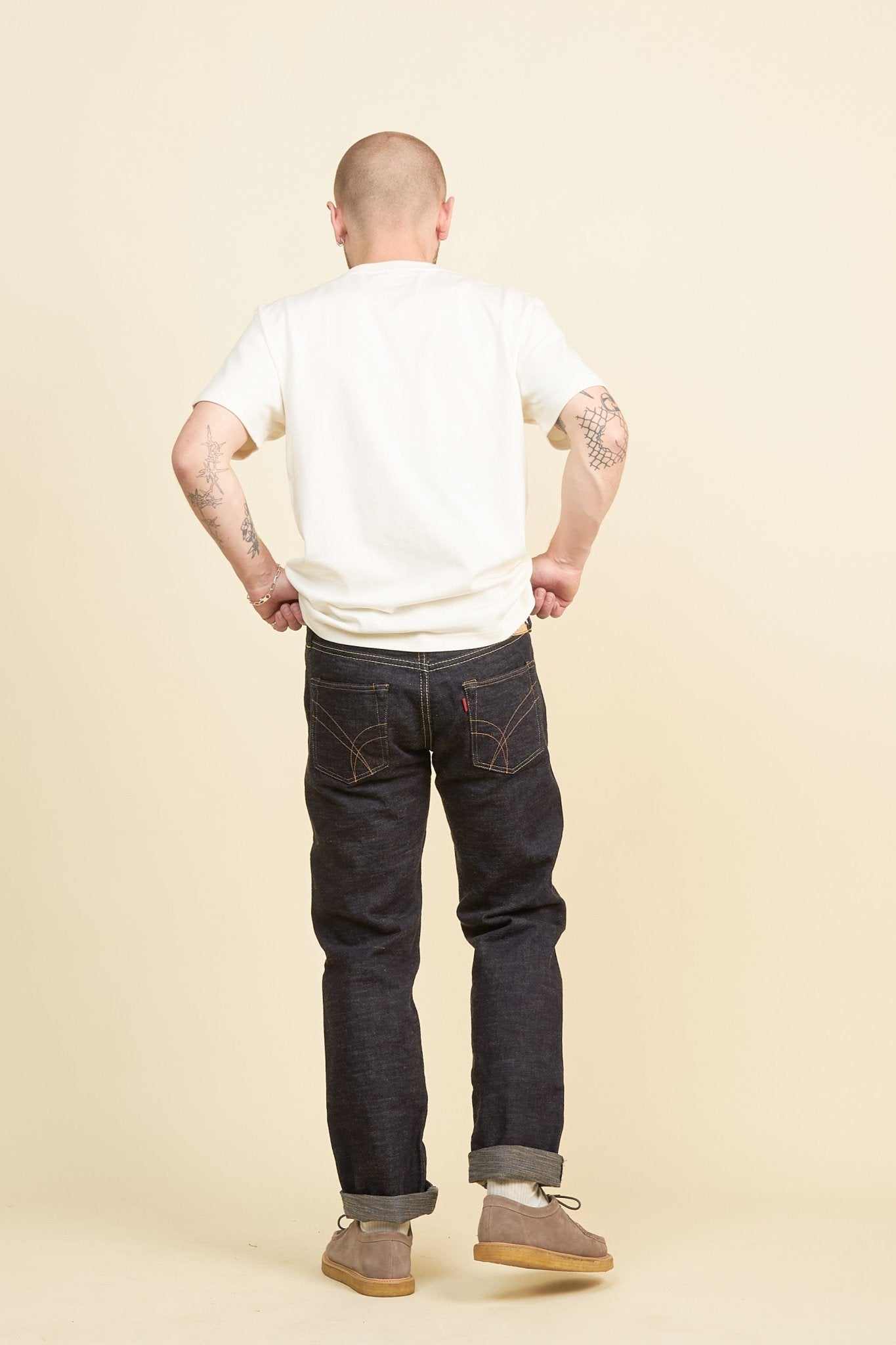 The Strike Gold 'Classic Series' 15oz Relaxed Tapered Selvedge Jeans -The Strike Gold - URAHARA