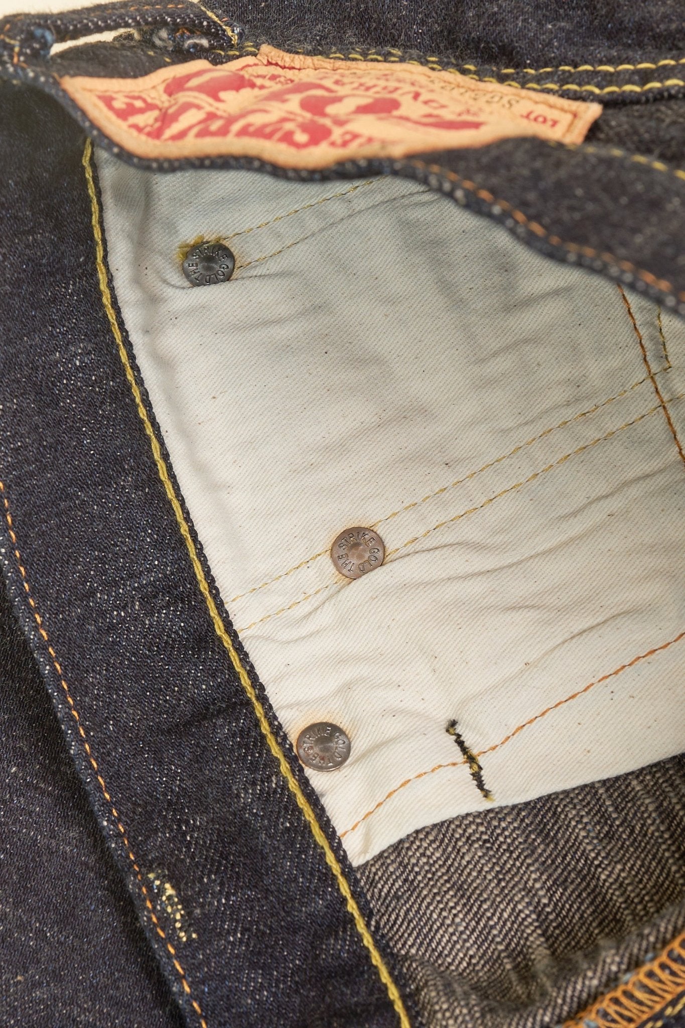 The Strike Gold 'Classic Series' 15oz Straight Selvedge Jeans -The Strike Gold - URAHARA