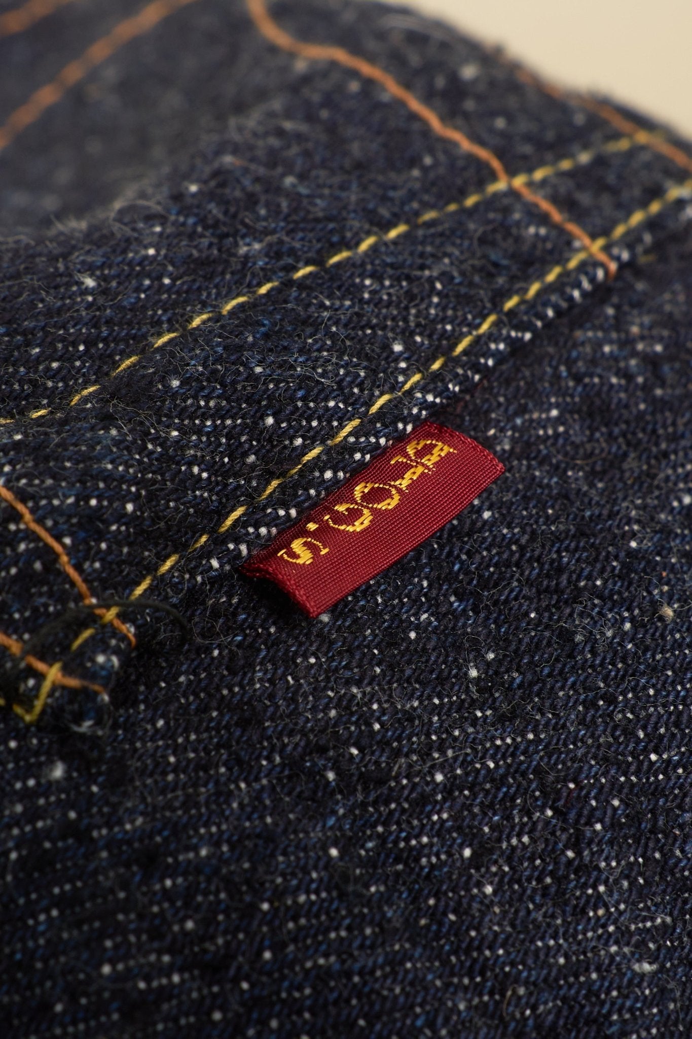 The Strike Gold "Keep Earth" Organic / Recycled Cotton Straight Selvedge Jeans -The Strike Gold - URAHARA