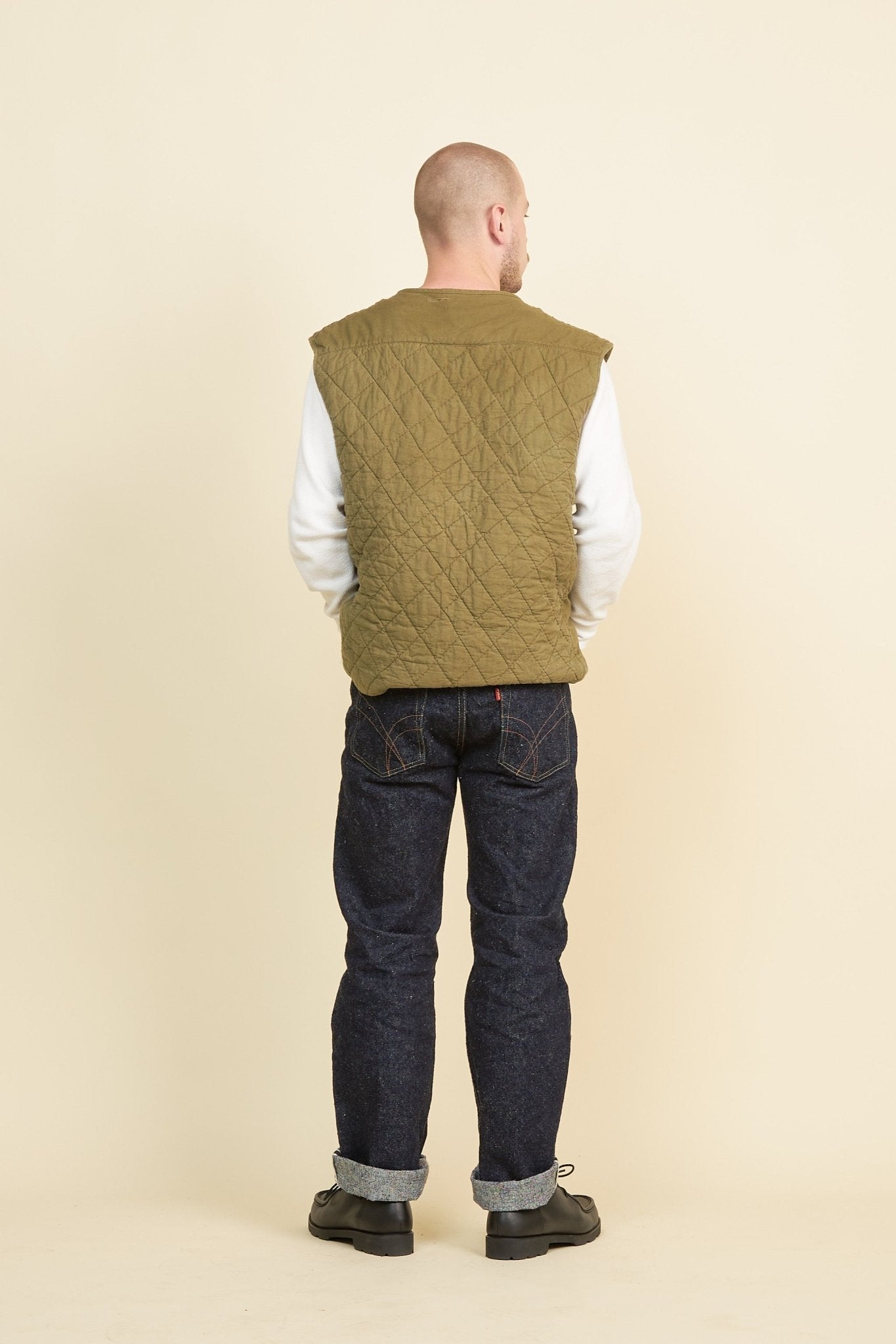 The Strike Gold "Keep Earth" Organic / Recycled Cotton Straight Selvedge Jeans -The Strike Gold - URAHARA