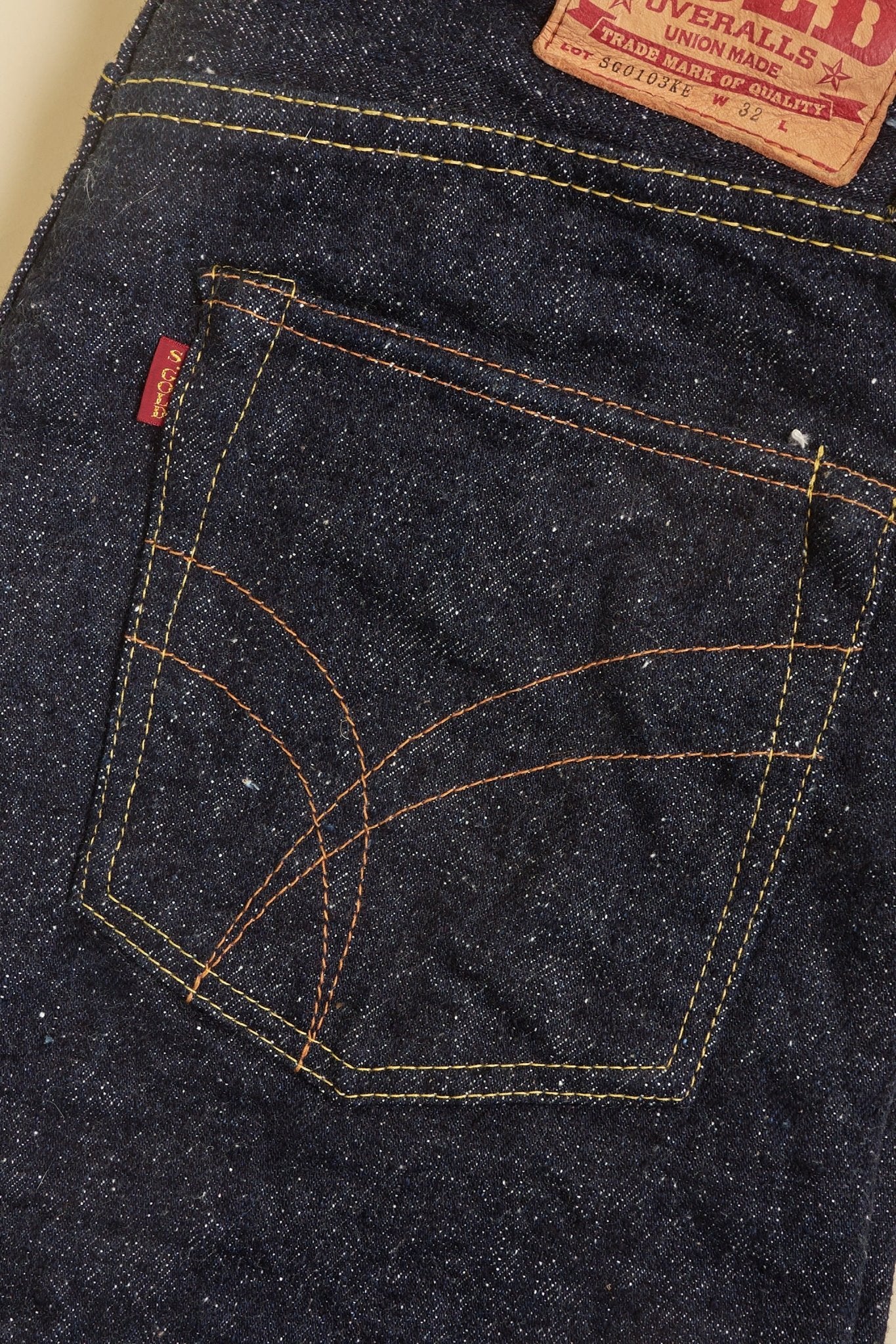 The Strike Gold "Keep Earth" Organic / Recycled Cotton Straight Selvedge Jeans -The Strike Gold - URAHARA