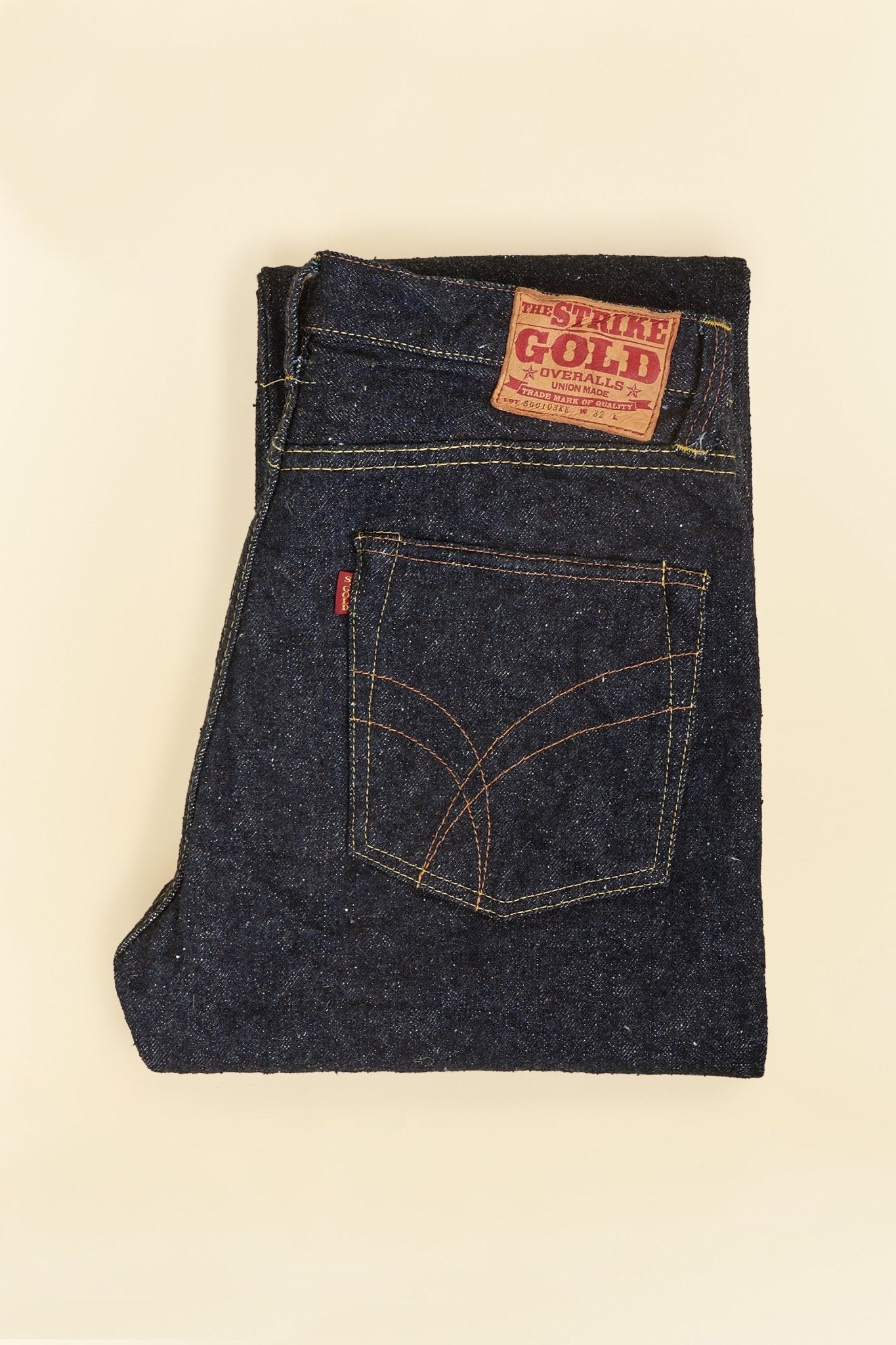 The Strike Gold "Keep Earth" Organic / Recycled Cotton Straight Selvedge Jeans -The Strike Gold - URAHARA