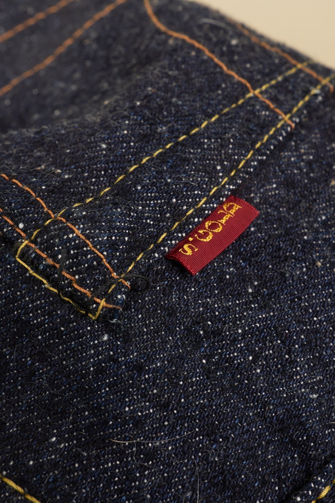 The Strike Gold "Keep Earth" Organic / Recycled Cotton Tapered Selvedge Jeans -The Strike Gold - URAHARA