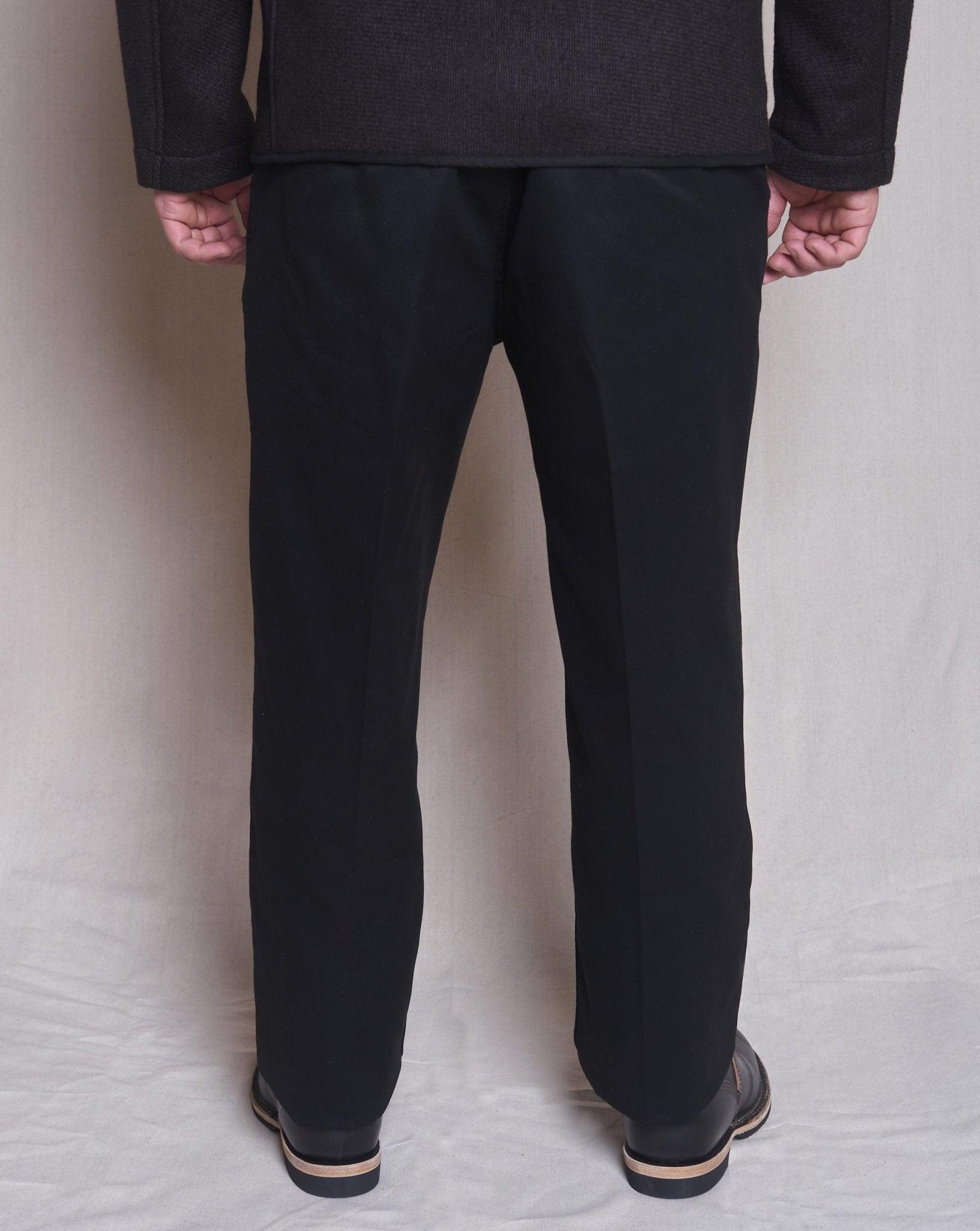 Trophy Clothing 40's Civilian Trousers - Black -Trophy Clothing - URAHARA