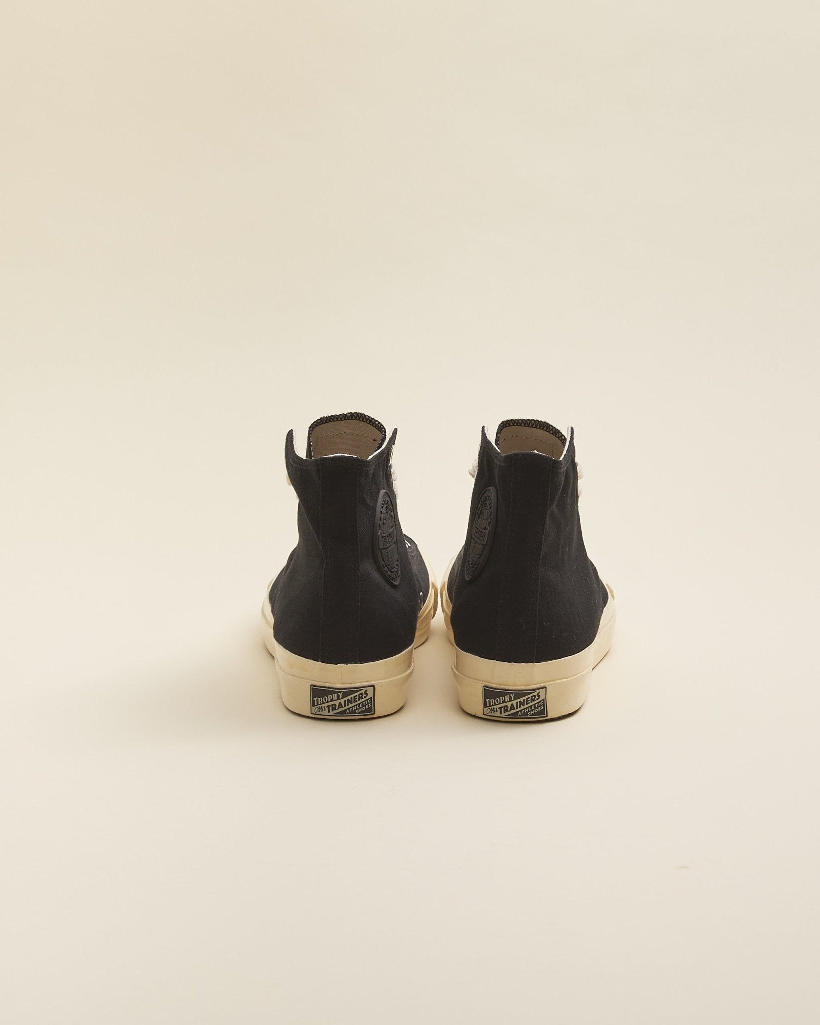 Trophy Clothing Hi-Top Mil Sneaker - Black -Trophy Clothing - URAHARA