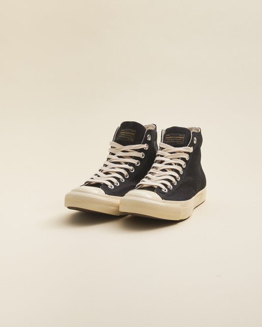 Trophy Clothing Hi-Top Mil Sneaker - Black -Trophy Clothing - URAHARA