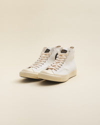 Trophy Clothing Hi-Top Mil Sneaker - White -Trophy Clothing - URAHARA