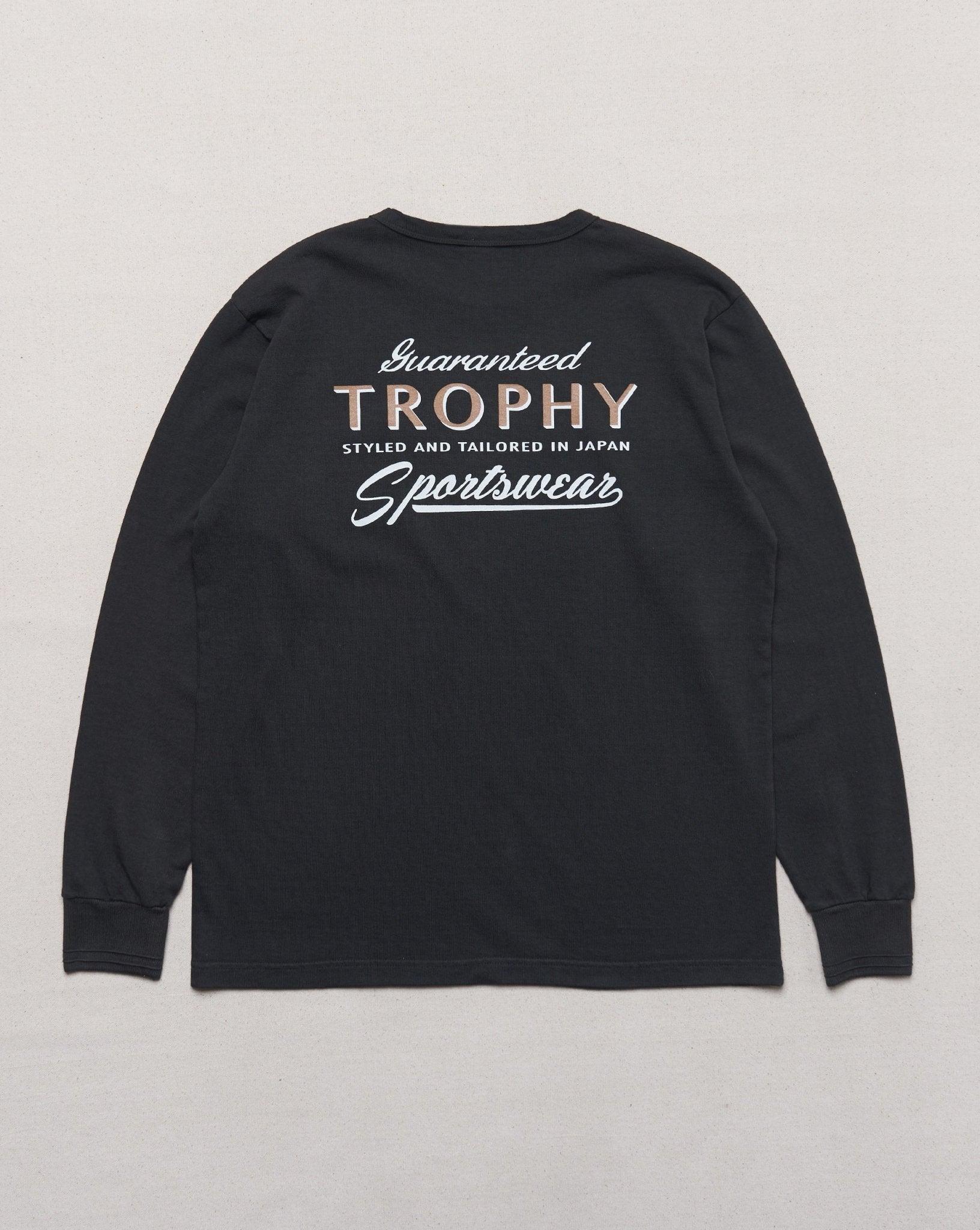 Trophy Clothing OD Sportswear Pocket Tee - Gun Black -Trophy Clothing - URAHARA