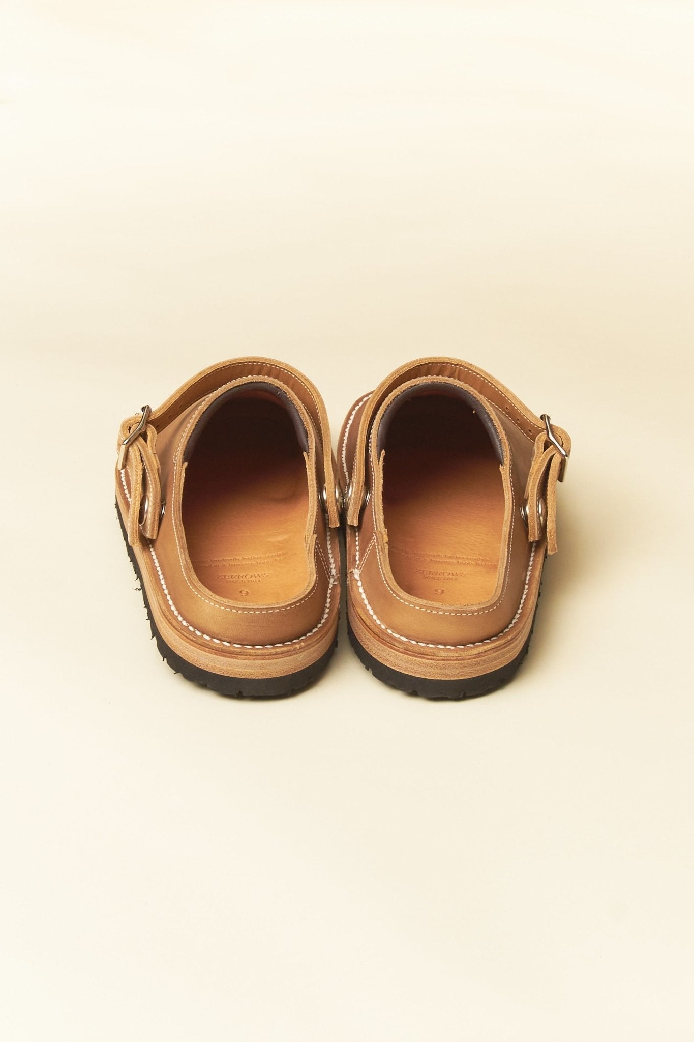 Zerrows Sabot Sandal - Natural -Zerrows - URAHARA